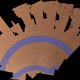 A mosaic of InSight’s workspace. The lavender color represents ideal areas for the placement of the probe’s seismometer.